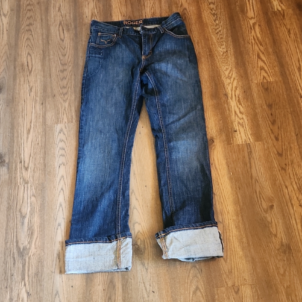 Kimes Ranch Men's Blue Bootcut Jeans